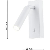 Бра Lampardi Thin LP763-1W фото №3 — интернет-магазин Desire.md