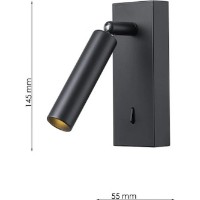 Candelabru de perete Lampardi Thin LP764-1W imaginea #3 — magazin online Desire.md