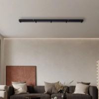 Металлическое основание для подвесных светильников Lampardi Thin LP764-L5BK фото №2 — интернет-магазин Desire.md