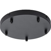 Металлическое основание для подвесных светильников Lampardi Thin LP764-R5BK