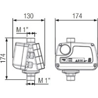 Automate pentru pompe Pedrollo 50064/500 imaginea #2 — magazin online Desire.md