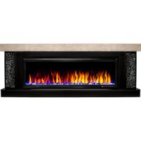 Șemineu electric Art Flame Galateea Maxi & Schubert 50 Beige/Black imaginea #2 — magazin online Desire.md