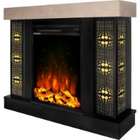 Șemineu electric Art Flame Galateea mini & Miriam Black