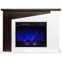 Șemineu electric Art Flame Gaspar & Lorance White/Dark Walnut imaginea #2 — magazin online Desire.md