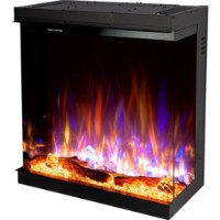 Șemineu electric Art Flame Gilbert Black