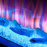 Электрокамин Art Flame Glow maxi & Haiti 40 Gray/Black фото №2 — интернет-магазин Desire.md