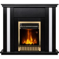 Șemineu electric Art Flame Gustavo & Gala Gold Black imaginea #3 — magazin online Desire.md