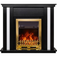 Șemineu electric Art Flame Gustavo & Galileo Gold Black imaginea #2 — magazin online Desire.md