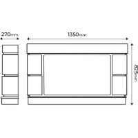 Электрокамин Art Flame Harmony & Adeli Beige фото №3 — интернет-магазин Desire.md