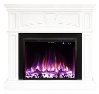 Șemineu electric Art Flame Laura & Tomas White imaginea #3 — magazin online Desire.md