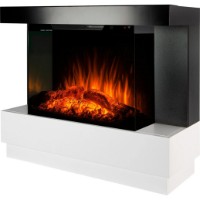 Șemineu electric Art Flame Liore & Flamora Black/White