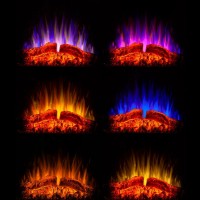 Șemineu electric Art Flame Liore & Flamora Black/White imaginea #3 — magazin online Desire.md