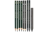 Creion Faber-Castell Pitt Graphite 112972 11pcs