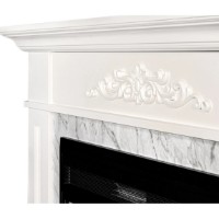 Șemineu electric Art Flame Luca & Carmen White imaginea #2 — magazin online Desire.md