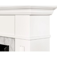 Șemineu electric Art Flame Luca & Carmen White imaginea #4 — magazin online Desire.md