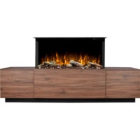 Șemineu electric Art Flame Lumea & Haiti 40 Oak/White imaginea #2 — magazin online Desire.md