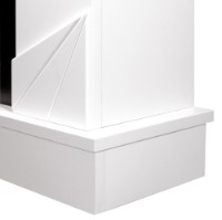 Șemineu electric Art Flame Madeira & Mars White imaginea #3 — magazin online Desire.md