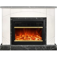 Șemineu electric Art Flame Madeira Lux & Mars Ivory/Dark Gray imaginea #2 — magazin online Desire.md