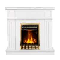 Șemineu electric Art Flame Marina & Gala Gold White imaginea #2 — magazin online Desire.md