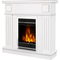 Șemineu electric Art Flame Marina & Gala Silver White