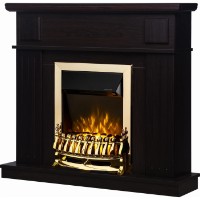 Șemineu electric Art Flame Marina & Galileo Gold Wenge