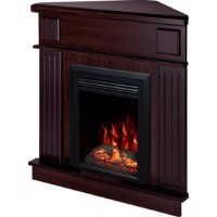 Șemineu electric Art Flame Marina colt wenge & Cris