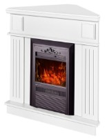 Șemineu electric Art Flame Marina colt white & Cristina