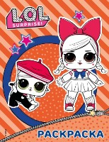 Carte de colorat pentru copii ACT L.O.L. Surprise Orange