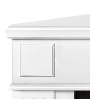 Șemineu electric Art Flame Marina colt white & Gala silver imaginea #2 — magazin online Desire.md