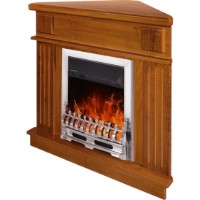 Șemineu electric Art Flame Marina colt nut & Galileo silver imaginea #1 — magazin online Desire.md