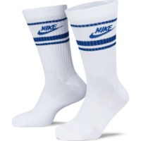 Ciorapi pentru bărbați Nike Sportswear Dri-Fit Everyday Essential White/Game Royal, s.M