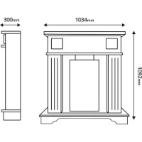 Șemineu electric Art Flame Marina extra & Cris imaginea #2 — magazin online Desire.md