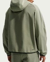 Jachetă pentru bărbați Nike Tech Shori Knit Full-Zip Silver Sage/Black, s.M imaginea #2 — magazin online Desire.md