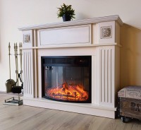 Электрокамин Art Flame Miracle & Ararat Ivory фото №2 — интернет-магазин Desire.md