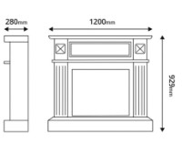 Электрокамин Art Flame Miracle & Ararat Ivory фото №4 — интернет-магазин Desire.md