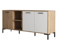 Dulăpior Trendy Aurora 1634 Oak/White 180x80x45cm GTR006301 imaginea #3 — magazin online Desire.md