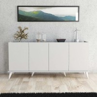 Dulăpior Trendy Elegante 1602 White 180x81x45cm GTR006304