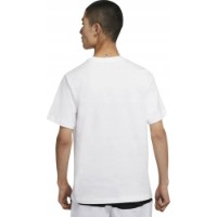 Tricou bărbătesc Nike Sportswear Swoosh White/Black, s.M imaginea #2 — magazin online Desire.md