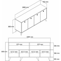Dulăpior Trendy Elite 1614 White 180x80x45cm GTR006307 imaginea #5 — magazin online Desire.md