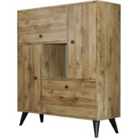 Dulăpior Trendy Hercules 3100 Walnut 105x120x35cm GTR006482 imaginea #3 — magazin online Desire.md