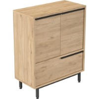 Dulăpior Trendy ON8B-S Walnut 90.4x74.8x35.5cm GTR006721 imaginea #4 — magazin online Desire.md