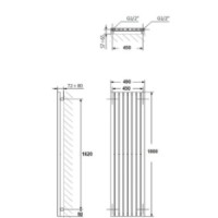 Uscător de prosoape Terma WGTRP180049KMBCSX imaginea #2 — magazin online Desire.md