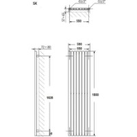 Uscător de prosoape Terma WGTRP180059KMBCSX imaginea #2 — magazin online Desire.md