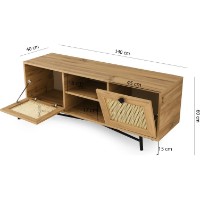 Comodă TV Trendy Begonya 140 140x60x40cm imaginea #3 — magazin online Desire.md