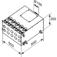 Tub ventilatie Blauberg SR 160/75x10 01 (25 557) imaginea #2 — magazin online Desire.md