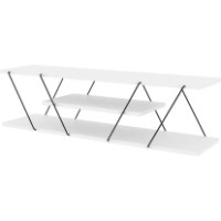 Comodă TV Trendy Canaz Black/White 120x33x30cm imaginea #2 — magazin online Desire.md