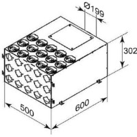 Tub ventilatie Blauberg SR 200/75x15 01 (26 050) imaginea #2 — magazin online Desire.md
