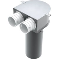 Tub ventilatie BlautFast RPZ 125/75x2 M (24 444)