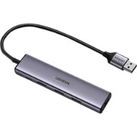 Hub Ugreen 4in1 CM473 Silver (20805) imaginea #4 — magazin online Desire.md