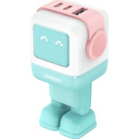 Robot Ugreen Nexode Robot GaN 65W Pink Blue (35855)